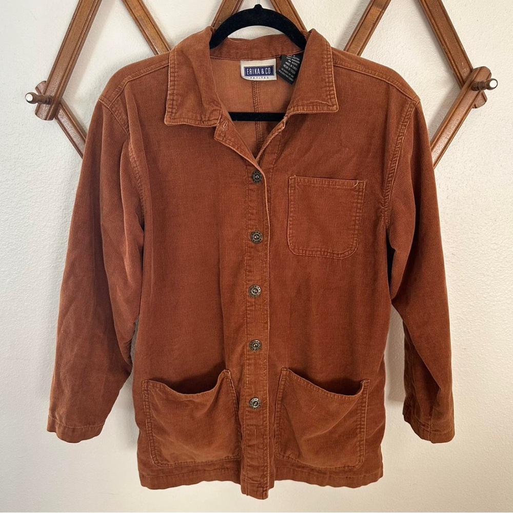 Vintage Brown Utility Jacket
